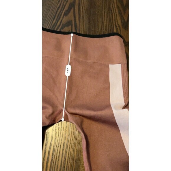 Fabletics Leggings Women’s M High Waisted Seamless Colorblock Ribbed athleisure - Picture 5 of 16